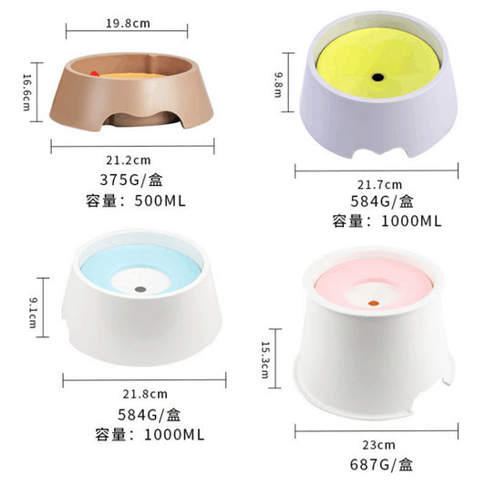 Splash-Proof Pet Water Bowl