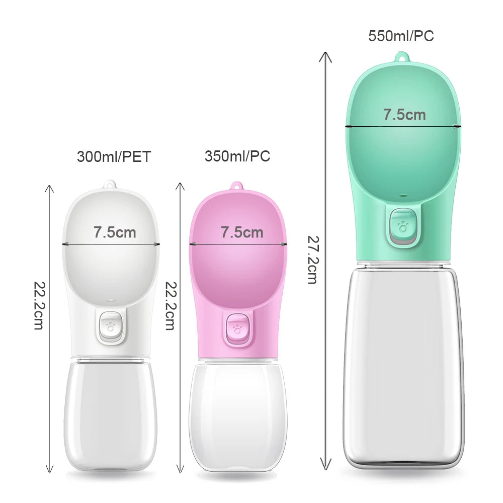 Paw Sip Portable Water Bottle