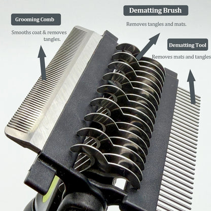 3-in-1 Pet Grooming Brush