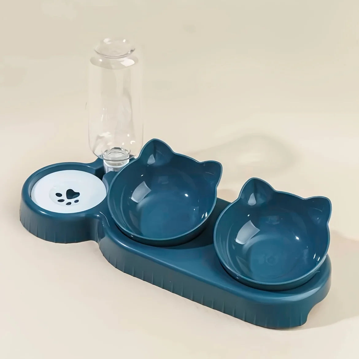 3-in-1 Cat Feeding Bowl