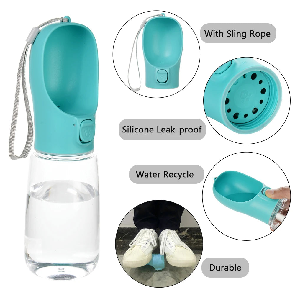 Paw Sip Portable Water Bottle